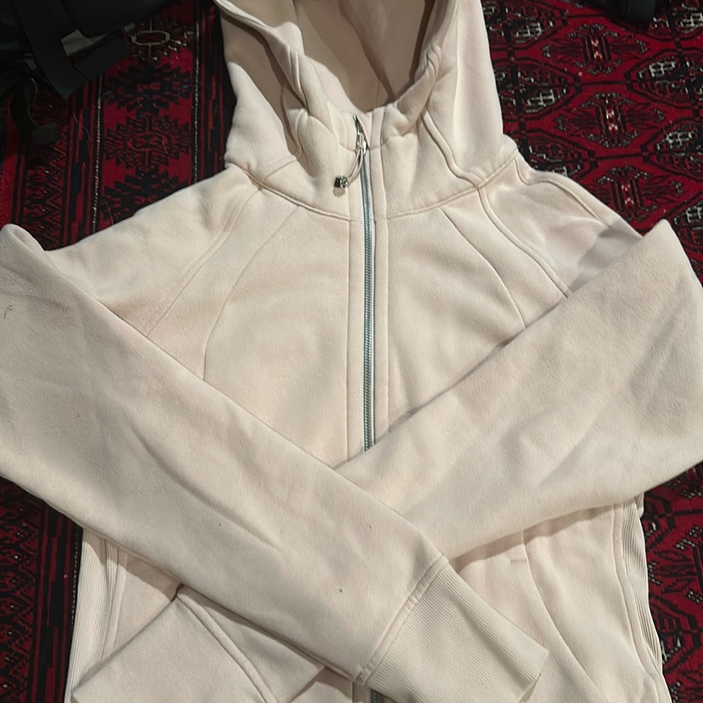 Lululemon scuba hoodie (blush pink)